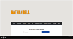 Desktop Screenshot of nathanbellmusic.com